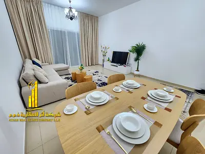🏡 أفخم شقة غرفة وصالة مفروشة بالكامل VIP في الجرف 2 –مقابل مدرسة الأقصى وبالقرب من جامعة عجمان✨ ✨ شقة أنيقة ومجهزة بالكامل بفرش راقٍ VIP، في موقع مم