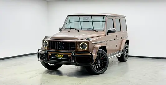 2021 Mercedes Benz G63 AMG Double Night Package, Warranty, Full Mercedes Service History, GCC
