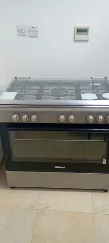 Eminent 5-Burner Gas Range with Oven - Stainless Steel