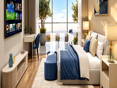 Sea View Studio | DAMAC Lagoons | Resort-Style Pools