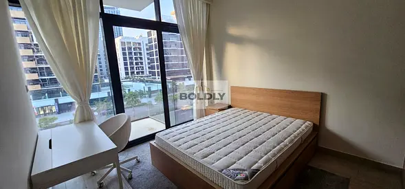 Ready to Move | Stylish Semi-Furnished Studio | Azizi Riviera 46
