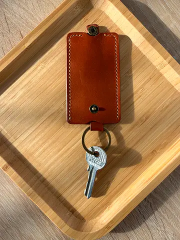Handcrafted Pull & Carry Leather Key Holder