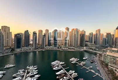 Unfurnished | Full Marina View | READY TO MOVE IN