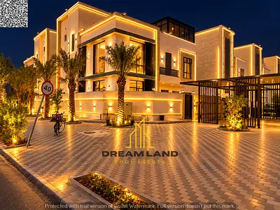 فيلا كورنر فاخرة للبيع في الحليو 2 عجمان | 6 غرف | مسبح ومصعد