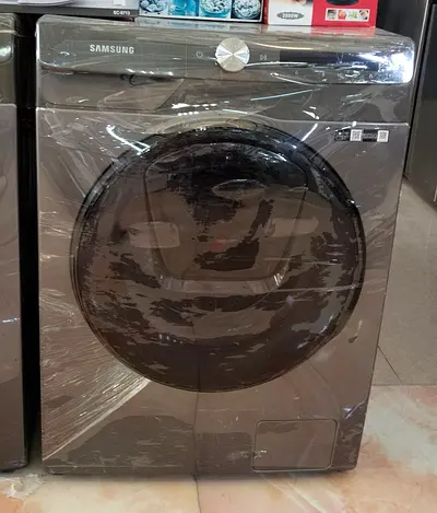 Samsung Front Load Washing Machine - Dark Grey, Good Condition