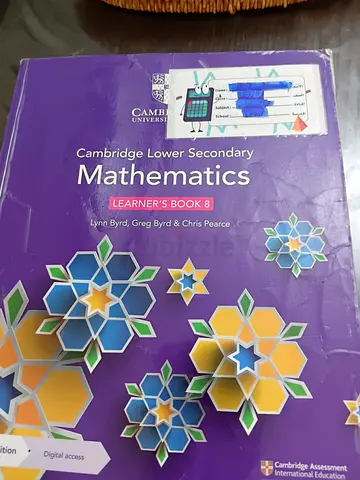 Cambridge lower secondary learners book 8