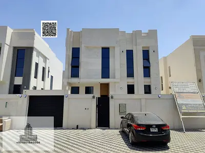 فيلا للبيع في منطقة الزاهية هشامل رسوم التسجيل 5 غرف ومجلس وصاله وغرفه خادمه مع امكانيه التمويل البنكي