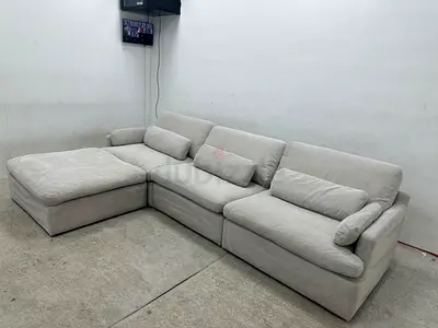 Perfect condition pan Emirates modular sofa
