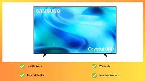 Samsung 70 Inch Tv Crystal UHD U8000H 4K Samsung Vision AI Smart TV  (2026 - UAE Version) Box Pack