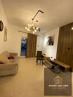 A fully furnished family apartment for annual rent in the prestigious City Towers in the Al Nuaimiya