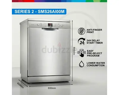 Bosch Series 2 Dishwasher SMS26AI00M