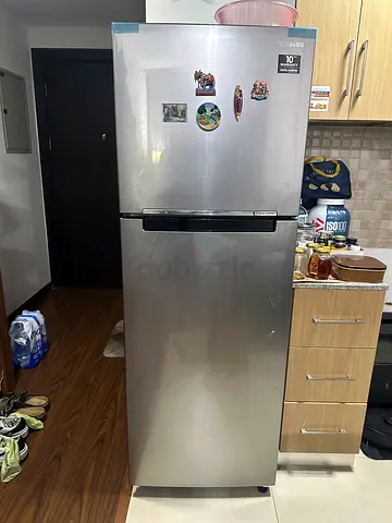 Samsun Silver double door Refrigerator - Good Working Condition