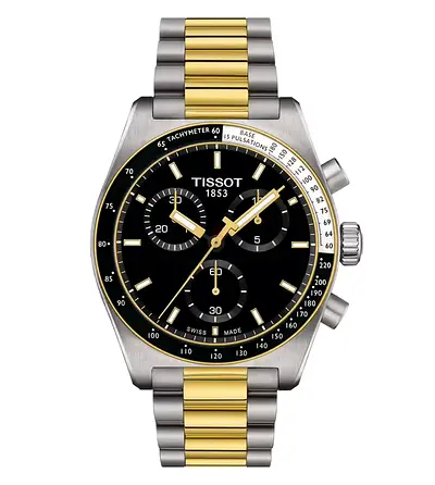TISSOT PR516 CHRONOGRAPH MENS WATCH 40MM T1494172205100