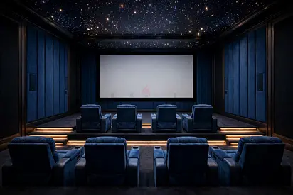 Sylvane Villa Home Cinema, Theatre Room Renovation – Jewel