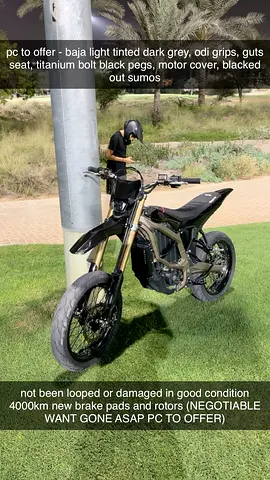 SURRON ULTRABEE 2025 + SUMOS (WITH GOOD HELMET AND CHEST PROTECTOR)