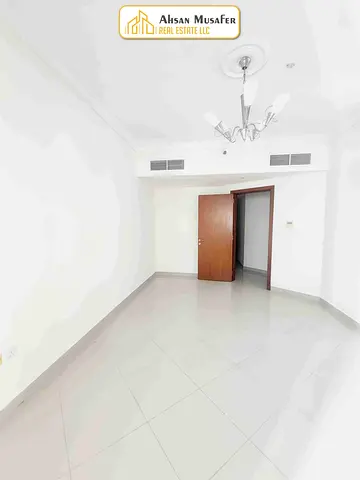 (NO COMMISSION+2MONTHS FREE)//1BHK WITH ONE WASHROOM+HALL SEPARATE 1BHK AVAILABLE AL TAAWUN SHARJAH WITH 4 PAYMENT