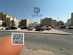 Residential Commercial Corner Plot for Sale in Al Nakheel, Ajman, G+4 Building Permit, 344 sqm, Prim