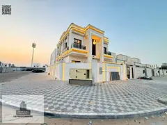 New-Classic Corner Villa for Sale in Al Zahia – Ajman | 6 Master Bedrooms | Super-Deluxe Finishes 