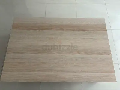 Light wood rectangular table top / small dining or work table