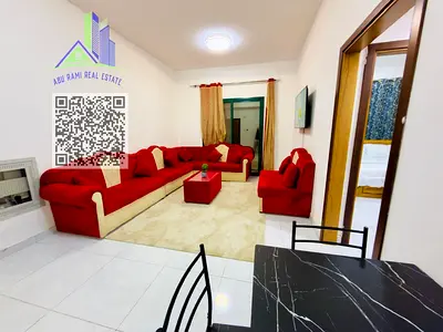 ارخص غرفه وصاله | مفروشه بالكامل | شامل الفواتير | للايجار بعجمان | الراشديه 2