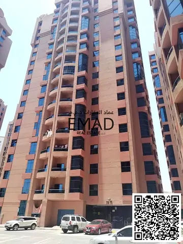 NUAIMIYA TOWERS | 1 BED HALL | 2 WASHROOMS | BIG SIZE | SHK. M. BIN ZAYED ROAD