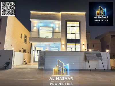 Villa for sale, including registration and ownership transfer fees, water and electricity connections, and air conditioning units. Located near Sheikh