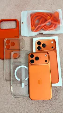 iPhone 17 Pro Max 256GB Cosmic Orange | Original Apple Accessories
