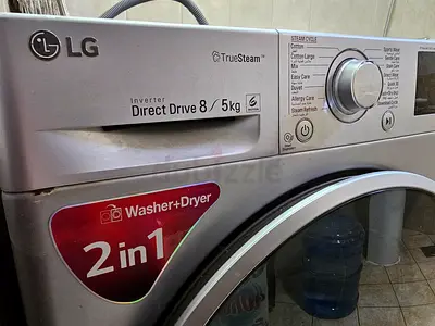 LG 2-in-1 Washer Dryer Inverter Direct Drive 8kg/5kg - Silver
