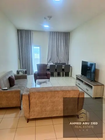 1BHK Furnished Rent Ajman One Rashidiya 3 | Garden View Master Bed Balcony Pool Gym | AED 38K 4 Che