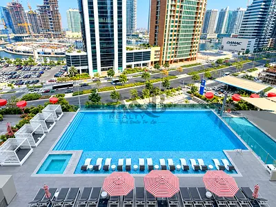 FULLY FURNISHED | POOL VIEW | MULTIPLE CHEQUES