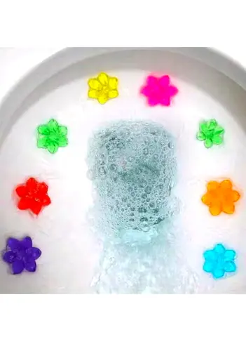 Fragrant Toilet Cleaning Gel Stamps Multi-Pack for Automatic Deodorizing and Freshening