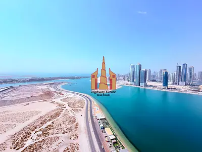 Water front view | Hot offer | lavish 1-BR Apartment | parking gym pool