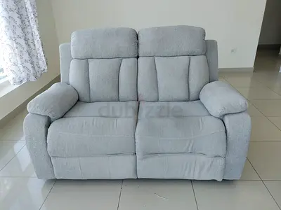 2+1 seater sofa cum recliner, fabric