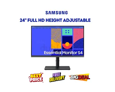 Samsung 24 Inch Monitor, FHD 100Hz Essential Monitor - Excellent Condition, FREE DELIVERY