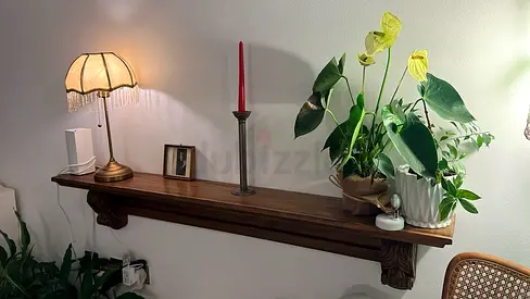 Antique Solid Wooden Shelf