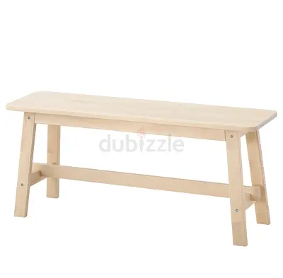 Ikea bench wooden