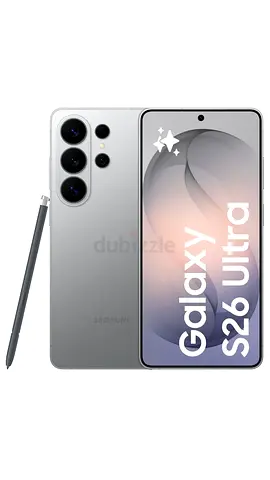 Samsung Galaxy S26 Ultra Silver Shadow, 512GB Storage, AI Phone, 12GB RAM, Customized AP, Built-in P