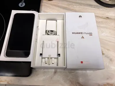 Huawei Pura80 with box and charger - good condition