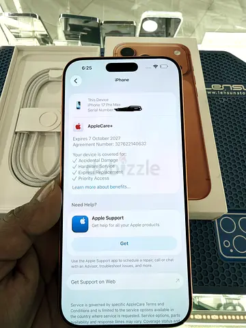 iPhone 17 pro max 1year apple care+
