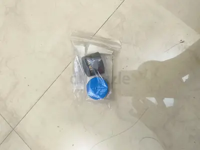 Badminton wrap (rubber caps/mounts) - new in bag