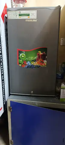 Used single-door mini fridge in good working condition