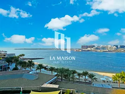 Full Sea View| 2BR+Maid | 2 Balconies | Upcoming