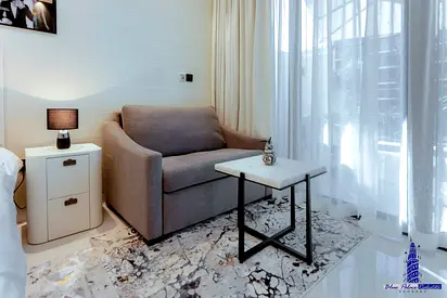 Furnished Studio | Azizi Riviera 15 | Balcony & Community View
