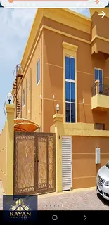 Villa for rent in Al-Idha’a residential area, Umm Al Quwain, featuring a direct sea view and four 