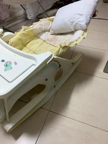 Baby cradle cum chair
