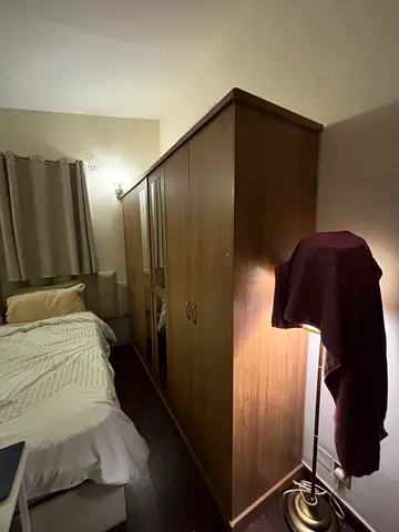 Large wooden wardrobe / armoire in good condition