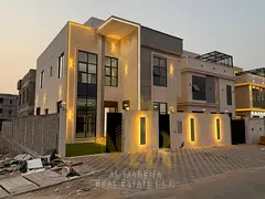 In Al-Hilew 1 – High-end finishing, two floors plus a roof, featuring 5 master bedrooms – offere