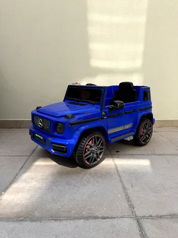 Moving Sale | Kids Ride-On Mercedes G63 AMG Electric Car (Blue)