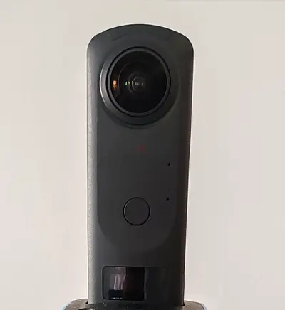 Ricoh Theta z1 360-degree action camera (Insta360 style) - compact and working with all accessories