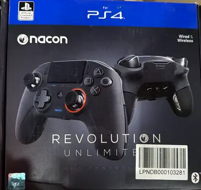 Nacon Revolution Unlimited Pro Controller for PS4 - Wired & Wireless (Used, Boxed)